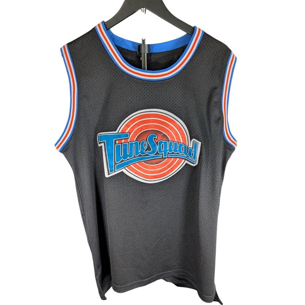 Vintage Space Jam "Tune Squad" D. Duck #2 Basketball Jersey | Size XL